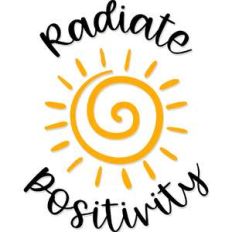 radiate positivity