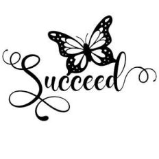 succeed butterfly word