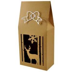 forest deer upright gift box