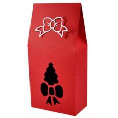 christmas tree upright gift box