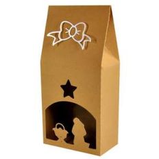 nativity upright gift box
