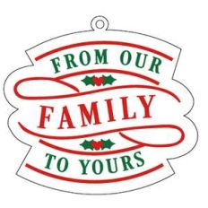 our family to yours tag