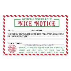 christmas nice notice