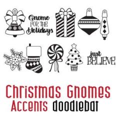 christmas gnomes accents doodlebat