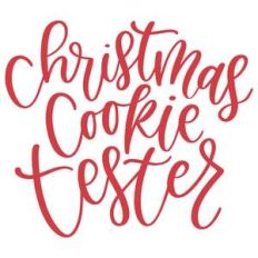 christmas cookie tester