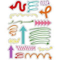 ml arrows stickers