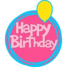 happy birthday cake topper balloon