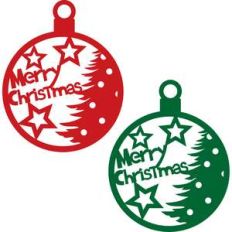 merry christmas ball