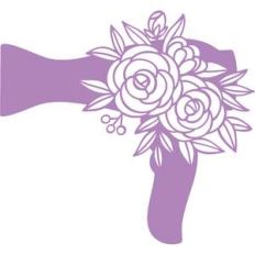 floral blow dryer