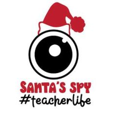 santa’s spy teacher life santa cam