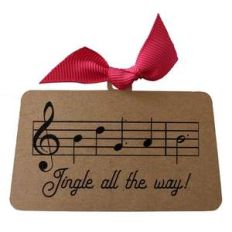jingle all the way gift tag