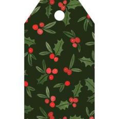 holly berry tag