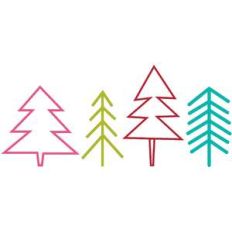 simple evergreen trees