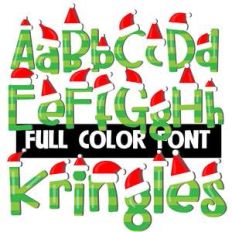 kringles color font