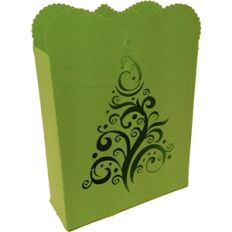 christmas tree luminaria