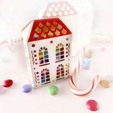 christmas gingerbread house box