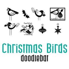 christmas birds doodlebat