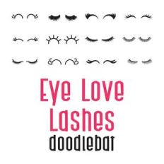 eye love lashes doodlebat