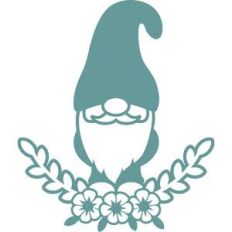 gnome with flowers