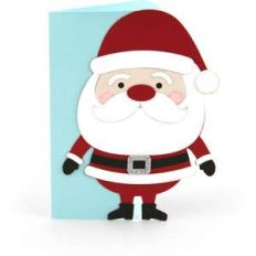 a2 christmas card santa