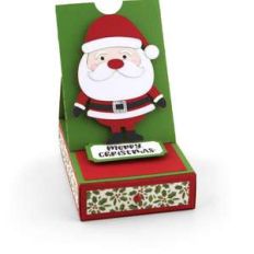 gift card box santa