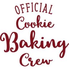 official cookie baking crew