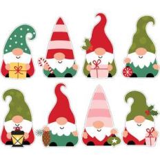 christmas gnome stickers