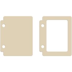 album cards - blank