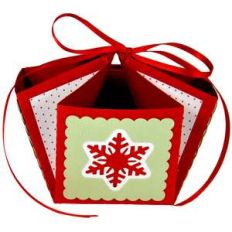 snowflake treat bowl