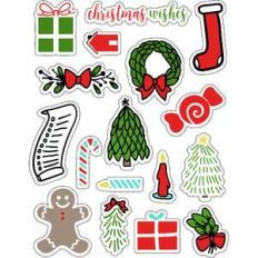 ml christmas friends stickers