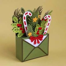 christmas envelope box card