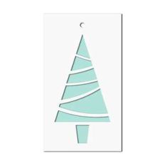 tree gift tag