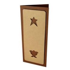 nativity slim stencil card