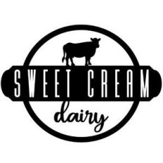 sweet cream dairy sign