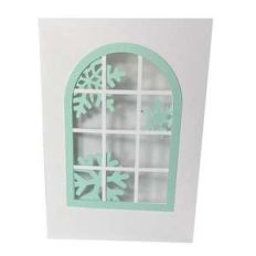 SNOWFLAKE WINDOW CARD