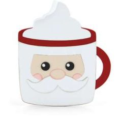santa mug card