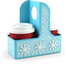 mini coffee cup carrier