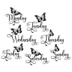 butterfly days of the week