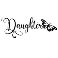 daughter butterfly word