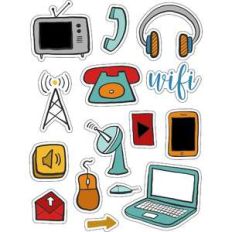 ml electronic wires stickers
