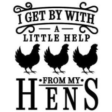 a little help from my hens