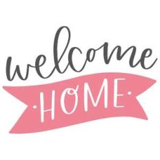 welcome home banner