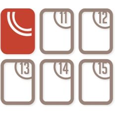 calendar number cards 11-15