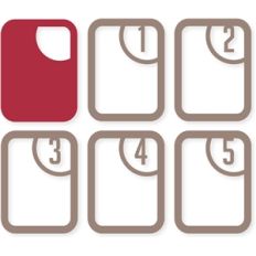 calendar number cards 1-5