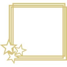 stars square frame