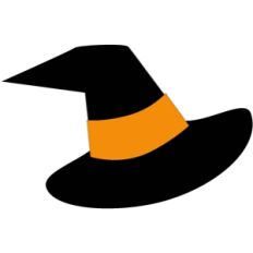 simple witch's hat