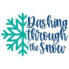 dashing through the snow