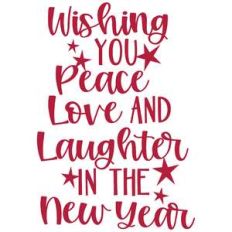 peace love and laughter