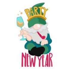 gnome new year