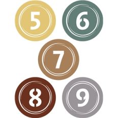 number buttons, 5-9